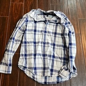 Like new american eagle long sleeved plaid xxl